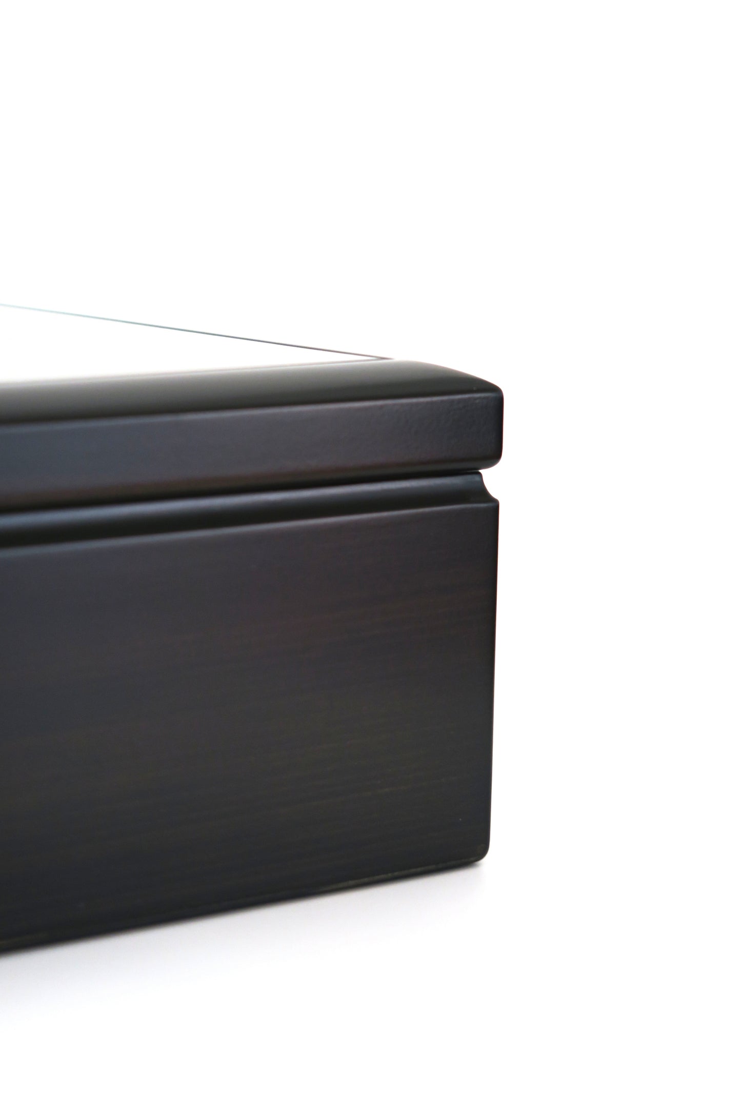 BB139 Hinoki Black Letter Box with a Pen Mat