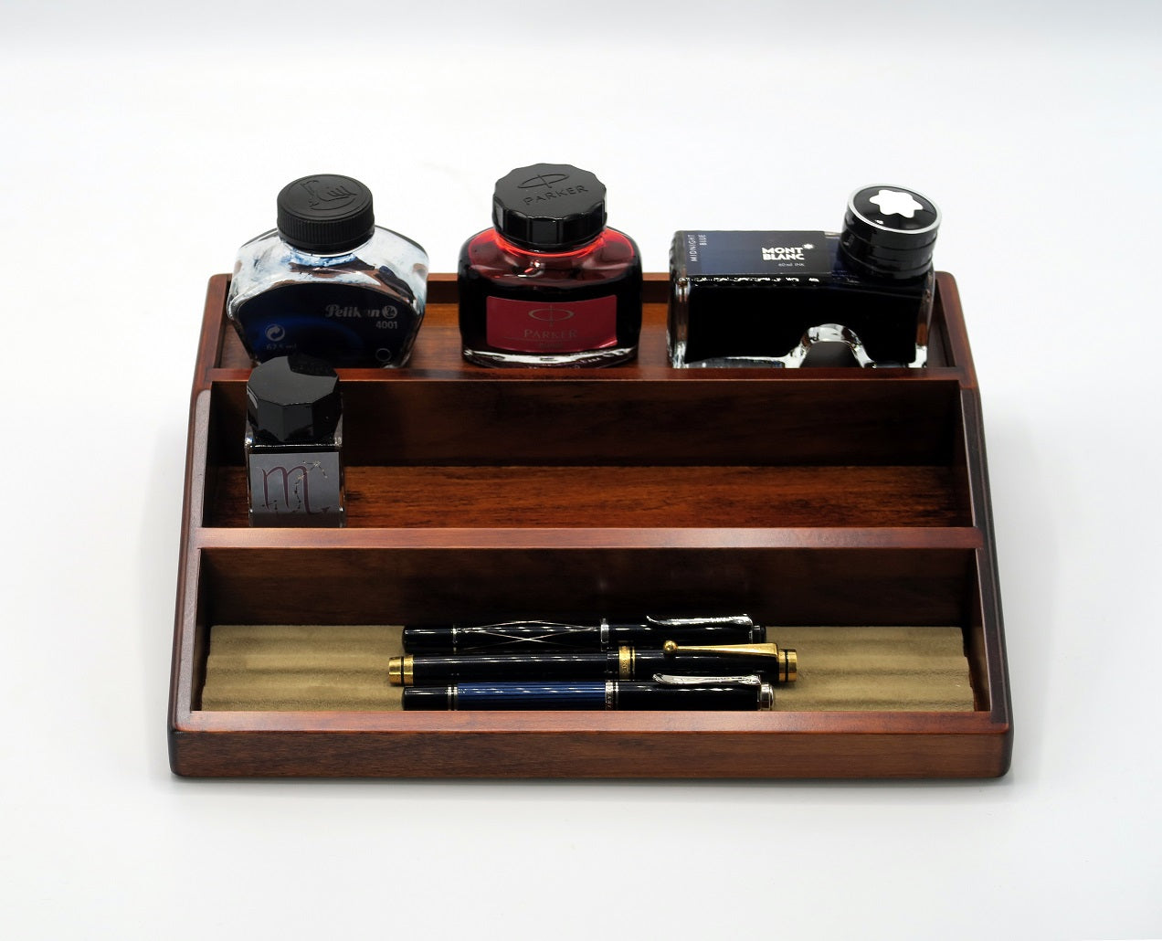 SC106-2 Ink Bottle Display Stand with pen matt