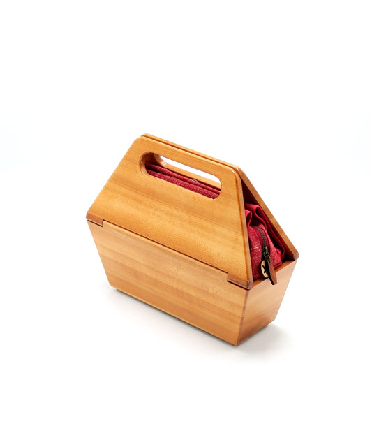 a-h-nr02 "augmenter" Hand Bag Red