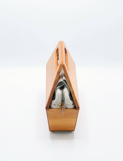 a-h-nr03 "augmenter" Hand Bag Metallic Gray