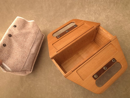 a-h-nr05 "augmenter" Hand Bag Pink