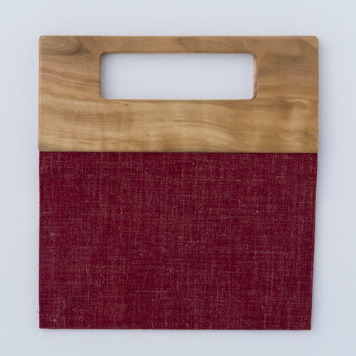 a-c-nr02 'augmenter` Clutch Bag Red