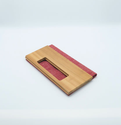 a-c-nr02 'augmenter` Clutch Bag Red