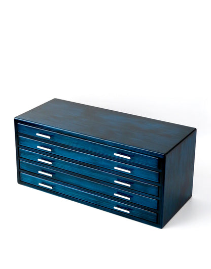 BL105 Hinoki Blue Fountain Pen Box 100