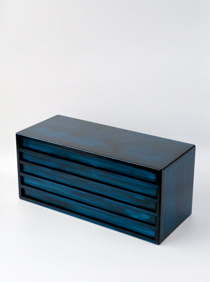 BL105 Hinoki Blue Fountain Pen Box 100