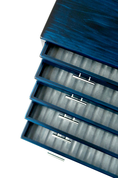 BL105 Hinoki Blue Fountain Pen Box 100