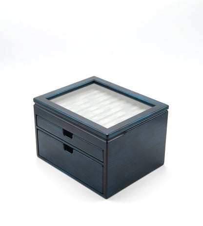BL63 Hinoki Blue Fountain Pen Box