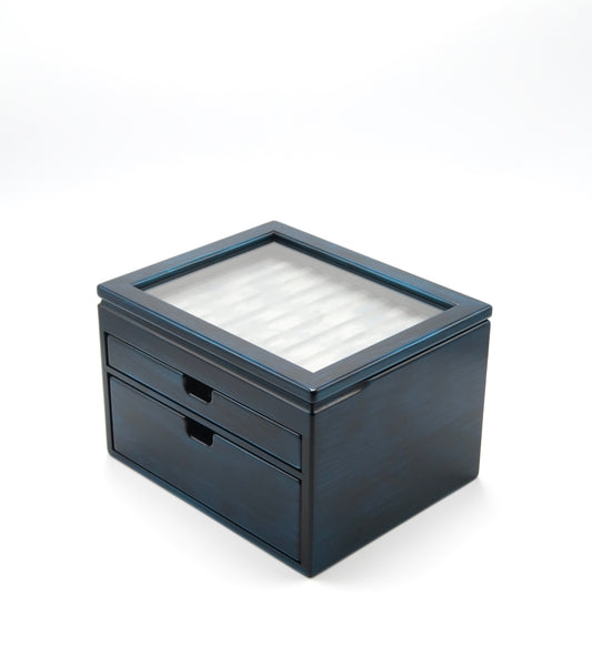 BL63 Hinoki Blue Fountain Pen Box