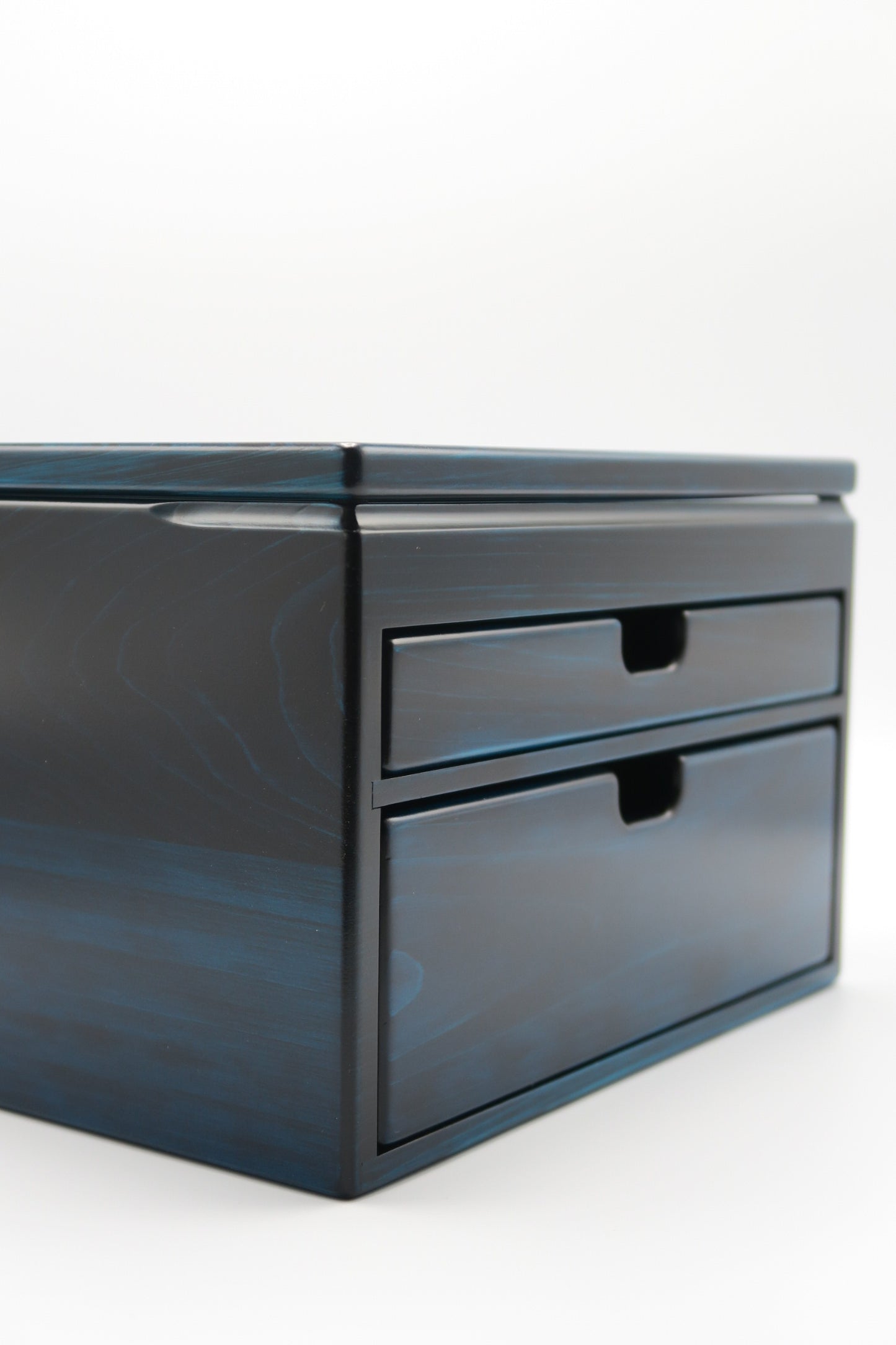 BL63 Hinoki Blue Fountain Pen Box