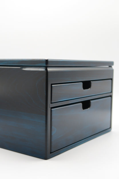 BL63 Hinoki Blue Fountain Pen Box