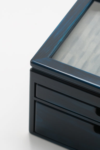 BL63 Hinoki Blue Fountain Pen Box