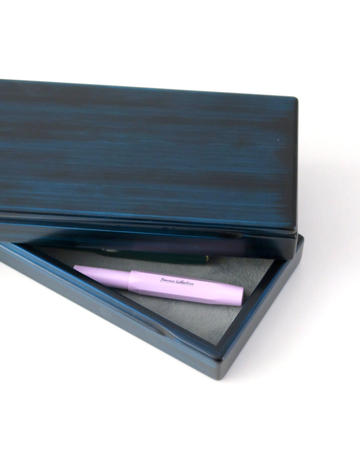 BL35 Hinoki Blue Fountain Pen Case