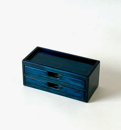 BL104 Hinoki Blue Fountain Pen Box 8
