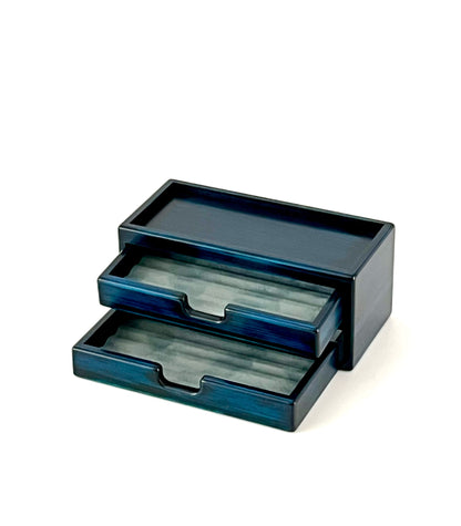 BL104 Hinoki Blue Fountain Pen Box 8