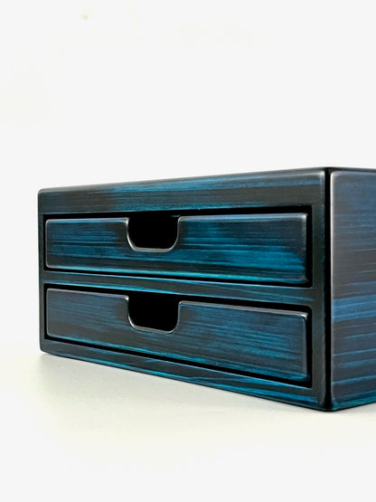 BL104 Hinoki Blue Fountain Pen Box 8