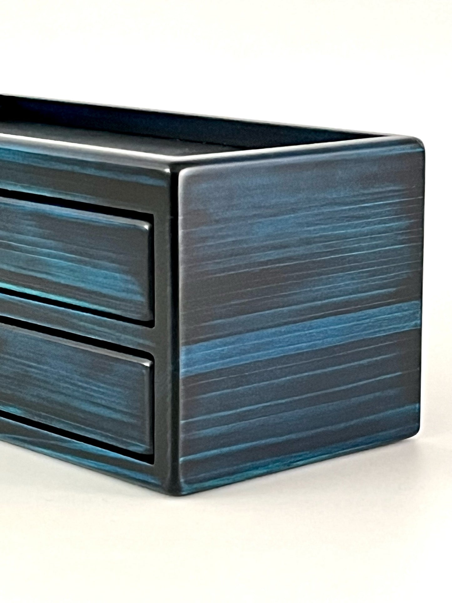 BL104 Hinoki Blue Fountain Pen Box 8