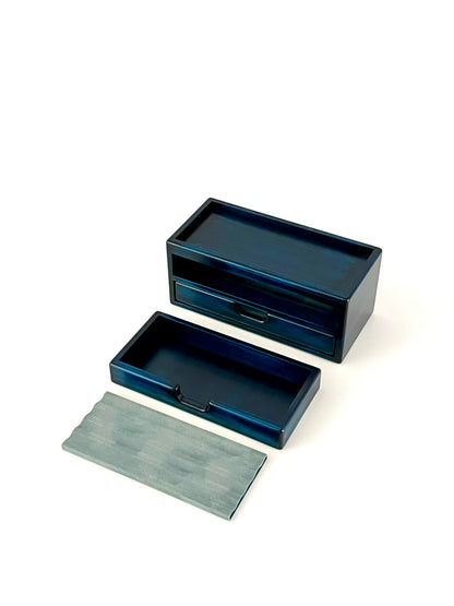 BL104 Hinoki Blue Fountain Pen Box 8