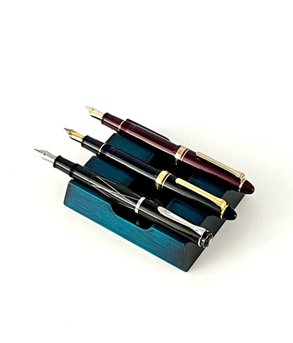 BL166 Hinoki Blue Pen Rest 3