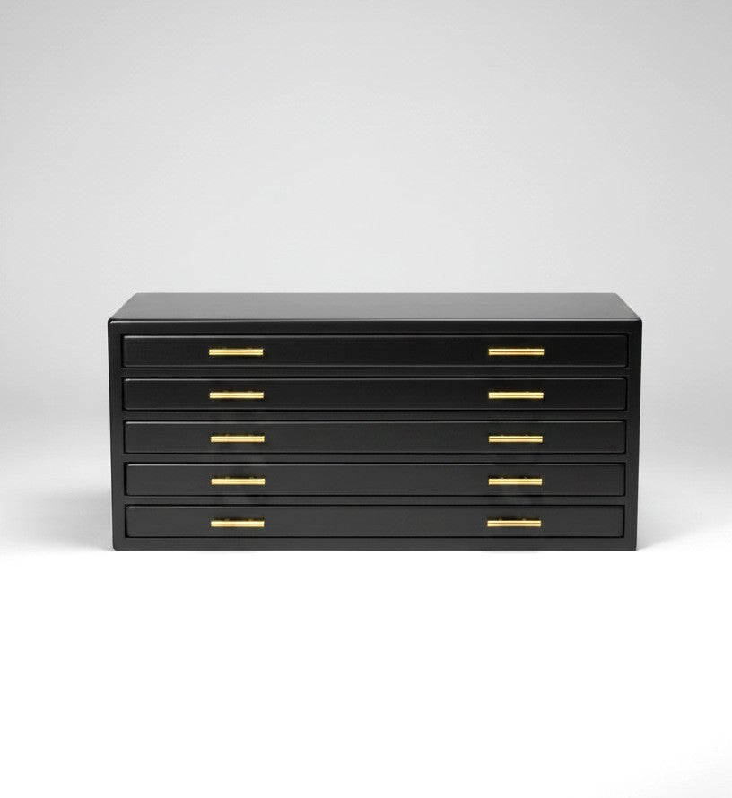 BB105 Hinoki Black Fountain Pen Box 100