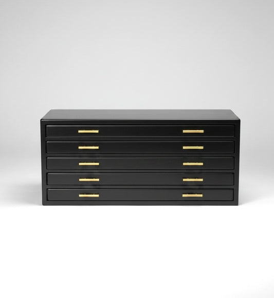 BB105 Hinoki Black Fountain Pen Box 100