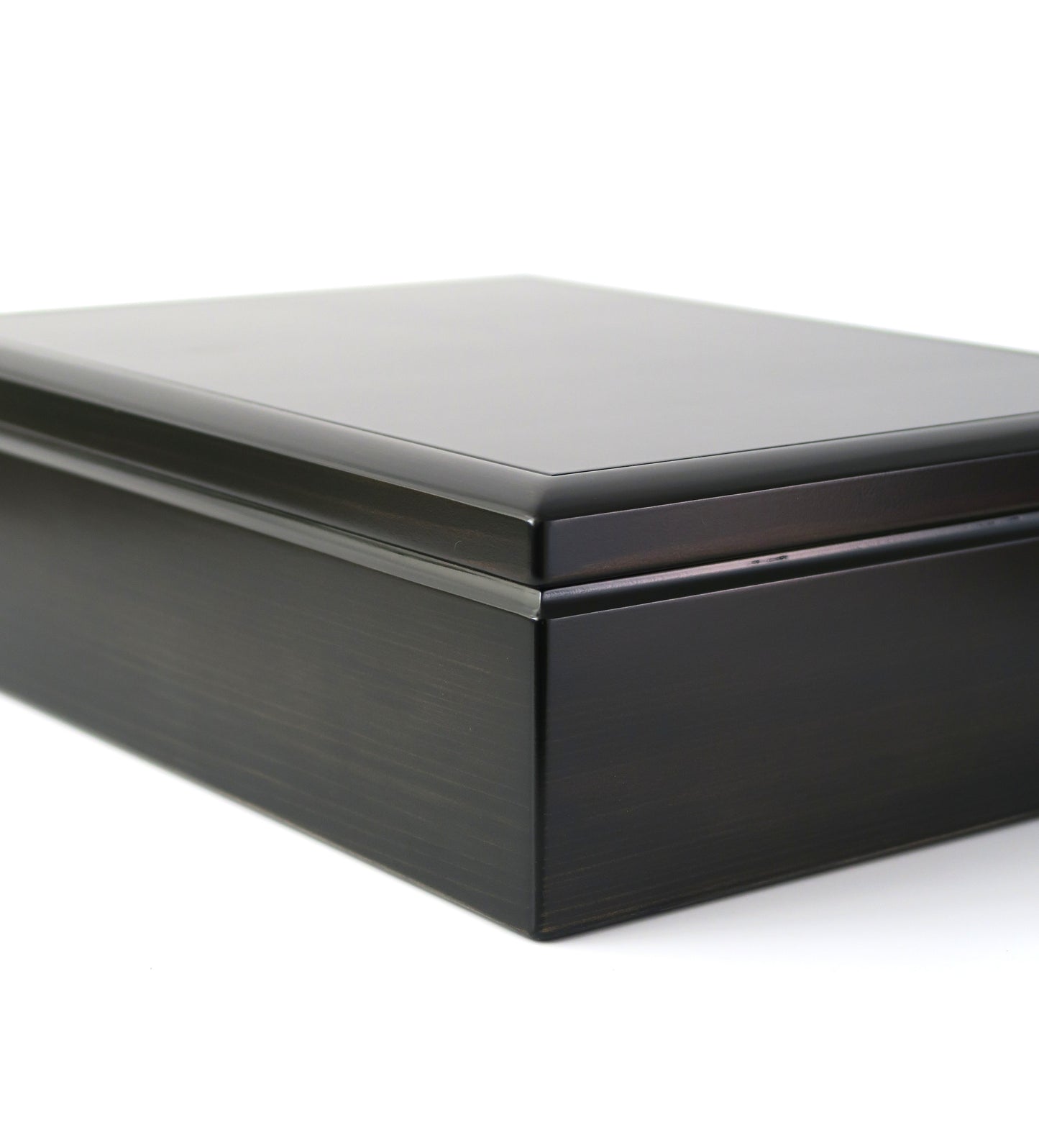 BB139 Hinoki Black Letter Box with a Pen Mat