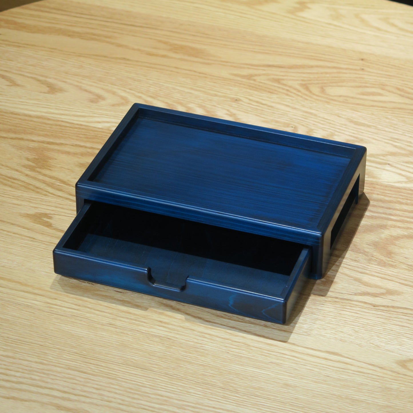 BL04 Hinoki Blue Stationery Case