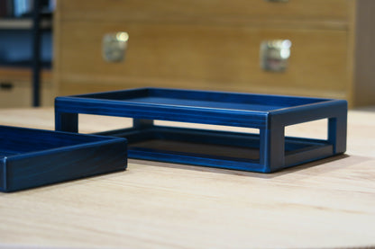 BL04 Hinoki Blue Stationery Case