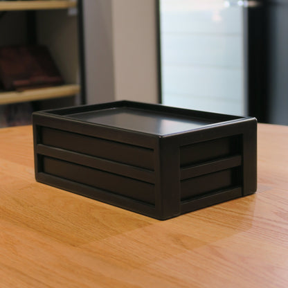 BB09 Hinoki Black Stationery Case Large