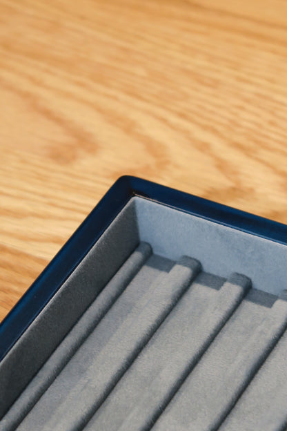 BL109 Hinoki Blue Pen Tray