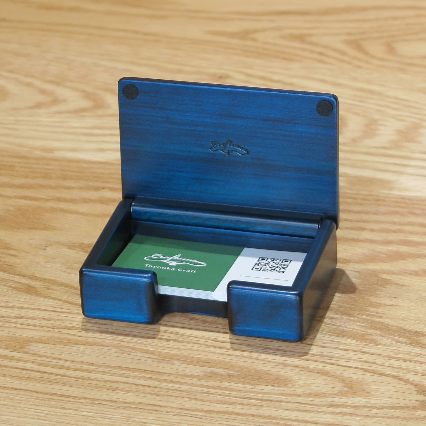 BL33 Hinoki Blue Businesscard Case