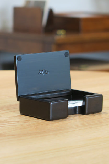 BB33 Hinoki Black Businesscard Case