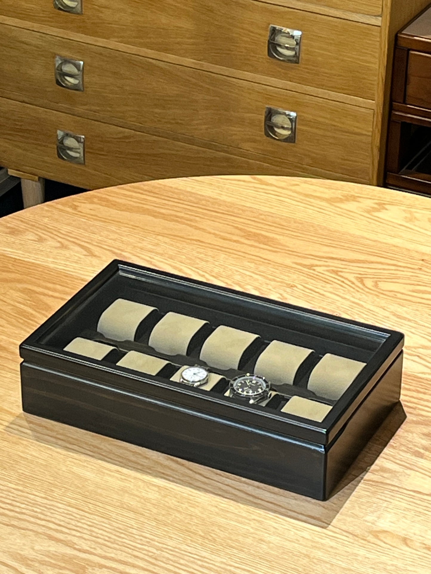 BB134 Hinoki Black Watch Box 10