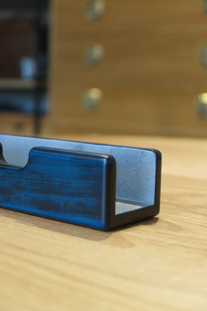 BL47 Hinoki Blue Glasses Holder