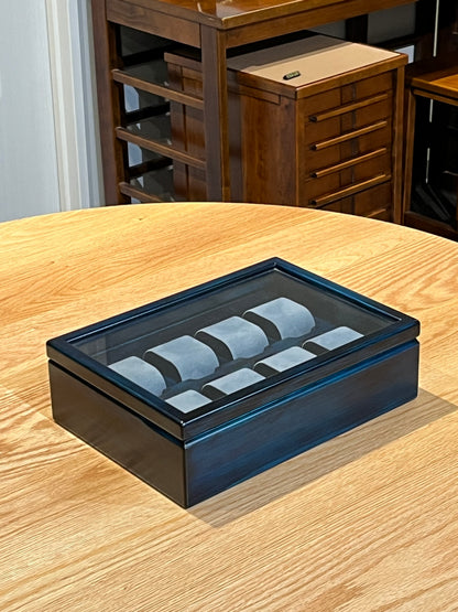 BL141 Hinoki Blue Watch Box 8