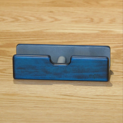 BL47 Hinoki Blue Glasses Holder