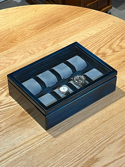 BL141 Hinoki Blue Watch Box 8
