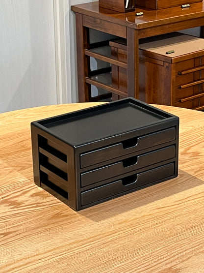 BB22 Hinoki Black Stationery Case 3