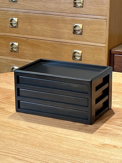 BB22 Hinoki Black Stationery Case 3
