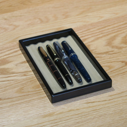 BB101 Hinoki Black Pen Tray Small