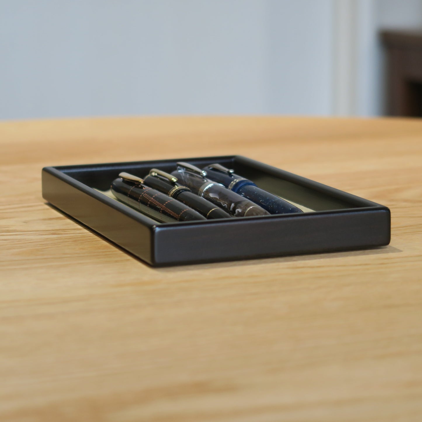 BB101 Hinoki Black Pen Tray Small