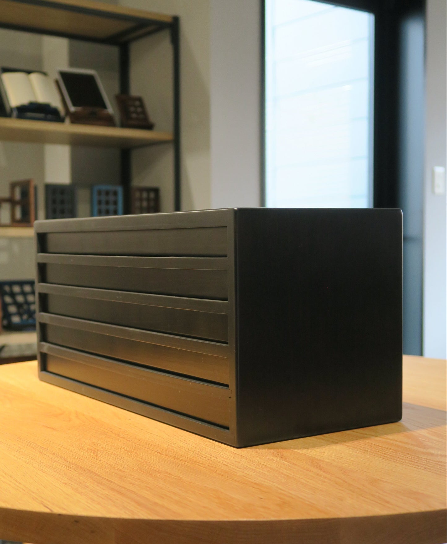 BB105 Hinoki Black Fountain Pen Box 100