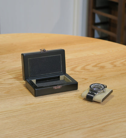 BB124 Hinoki Black Portable Watch Case